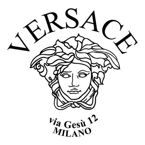 versace face logo|versace logo mitologico.